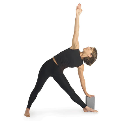 GF-YOGA Yoga Mat with Yoga Position Poster & GF-YB-GY Yoga Block
